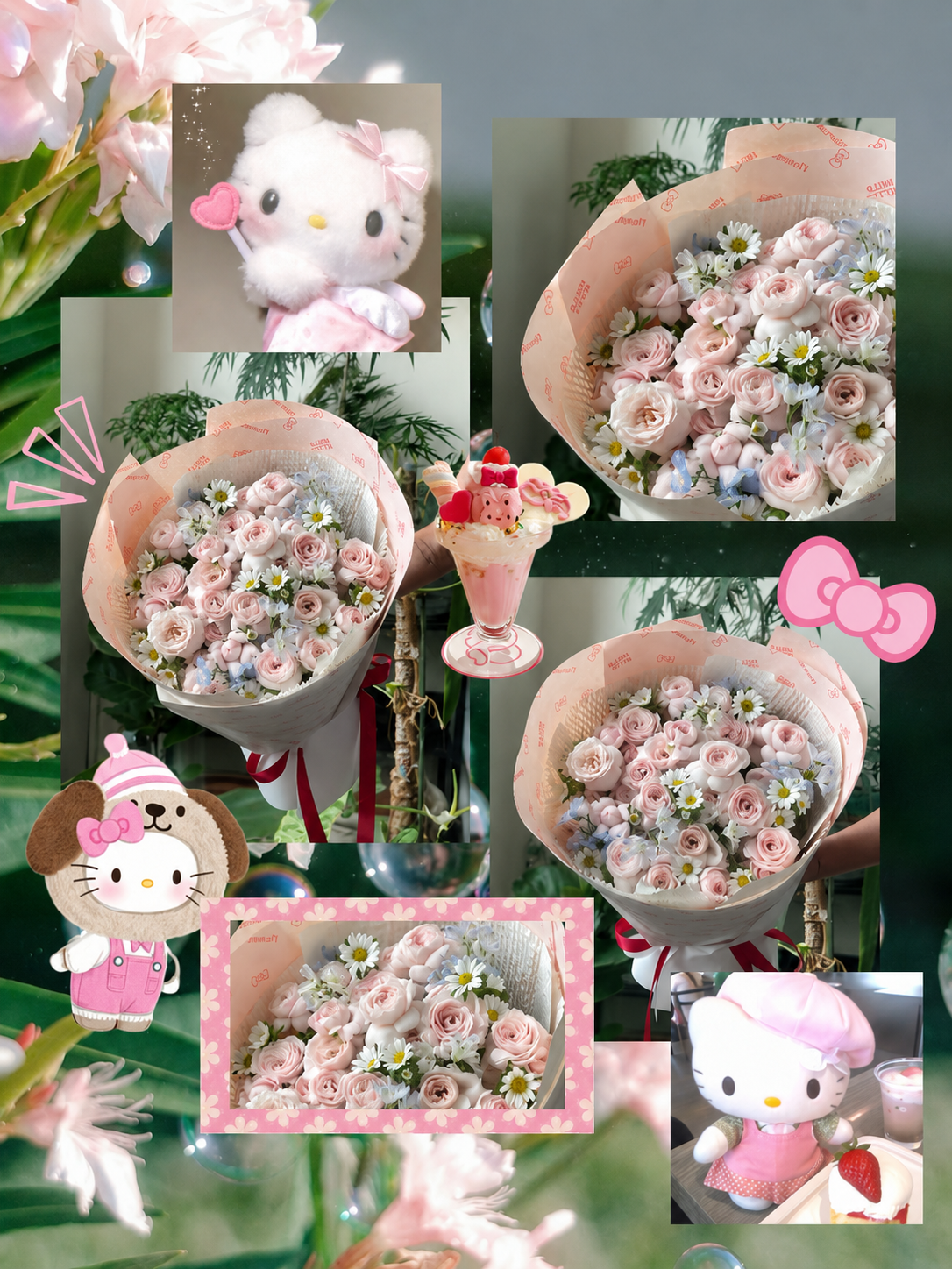 Fairy kisses - hoa pastel hong phan diu dang Flocaa