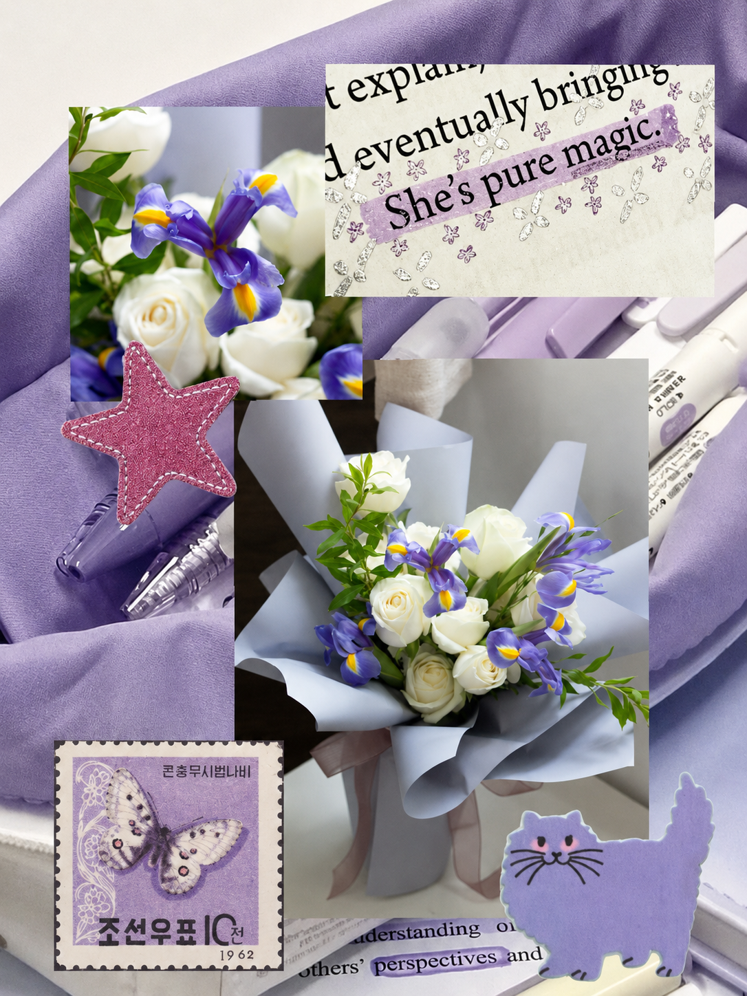 Lavender Whisper - hoa sang trong trang tim lavender Flocaa