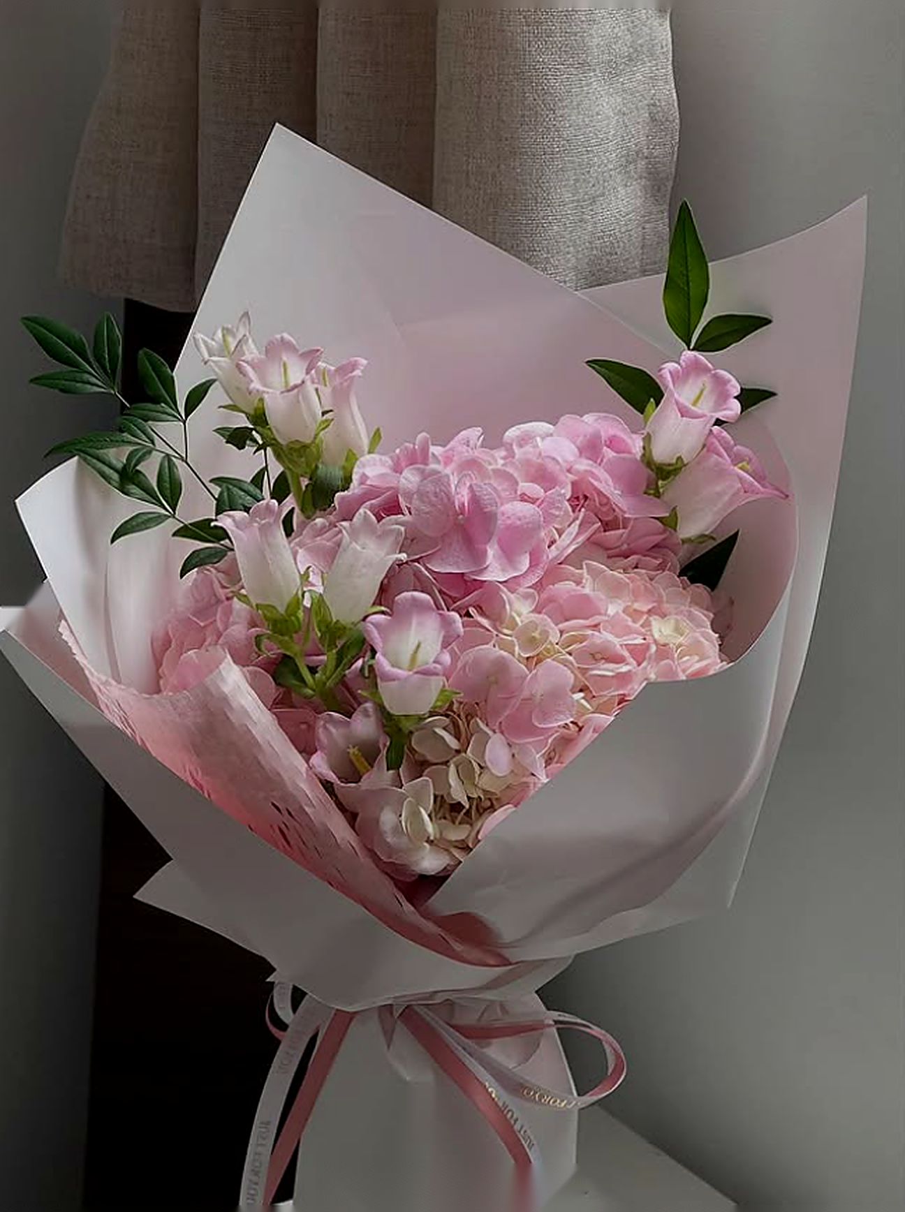 Pink & Glittering chi tiết 2-2 - hoa tinh yeu hong sua ngot ngao Flocaa