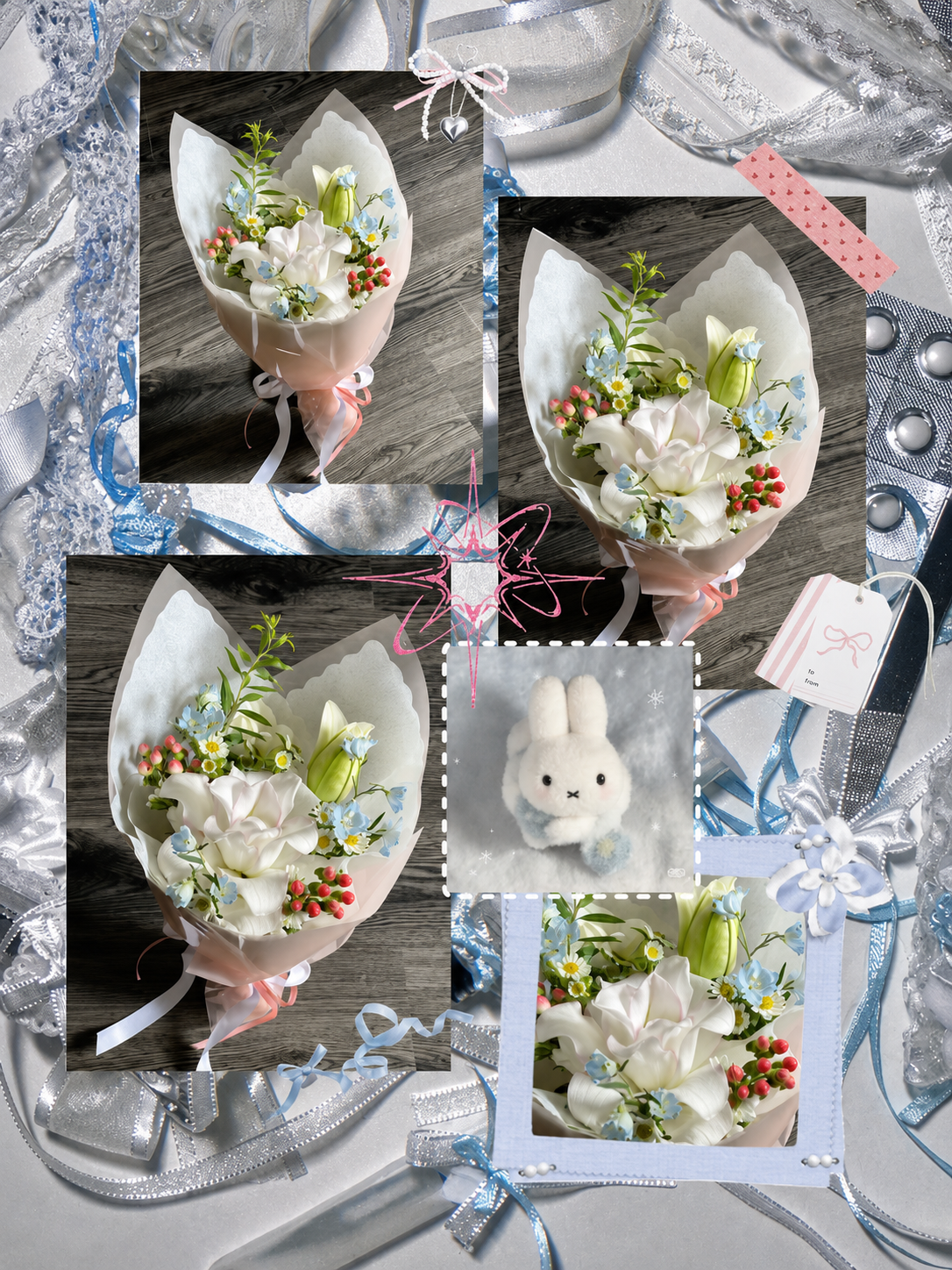 Anouskaly - hoa ly trang xanh thanh khiet Flocaa
