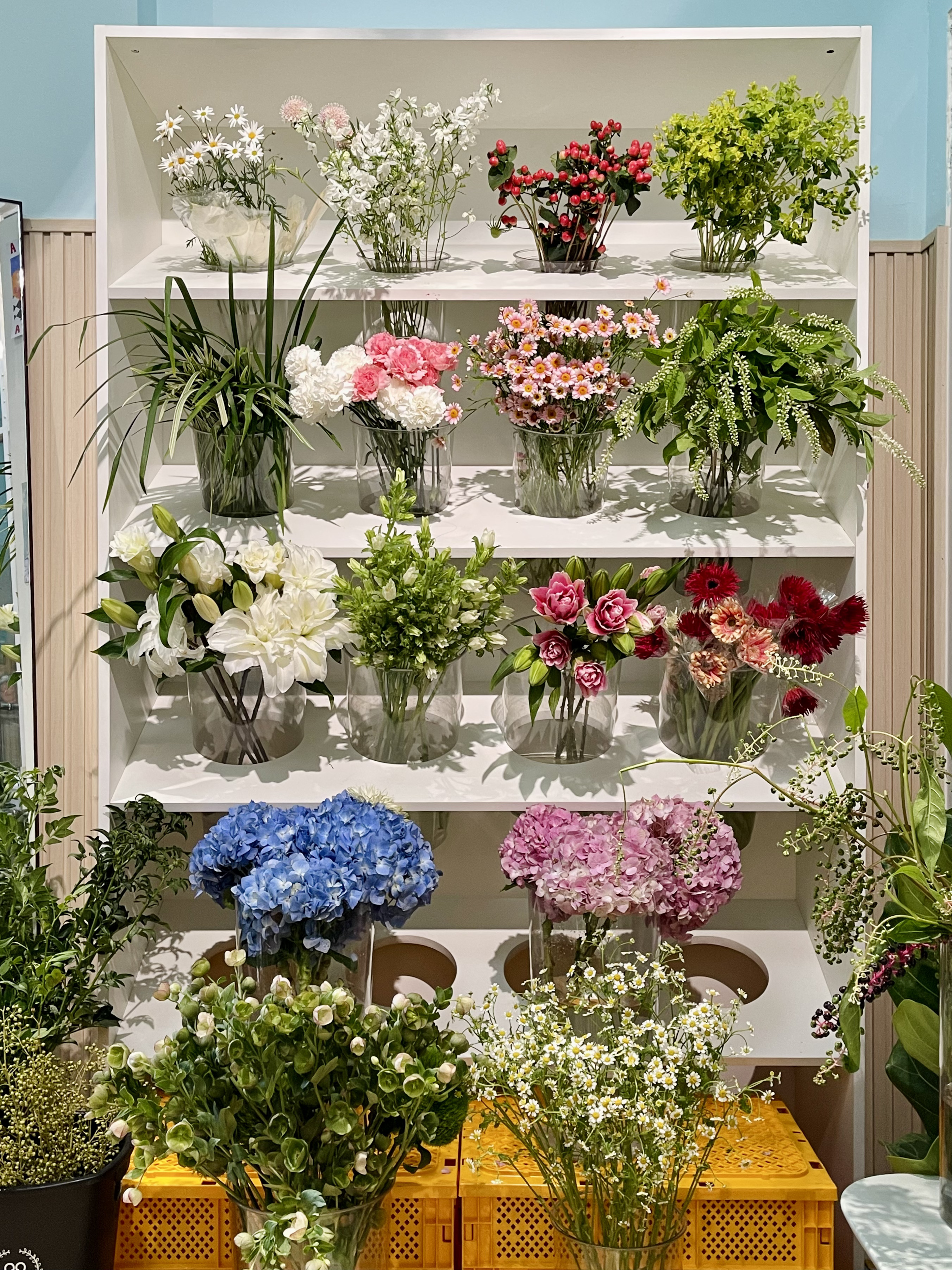 Walk-in flower bar 12 - 12 Flocaa
